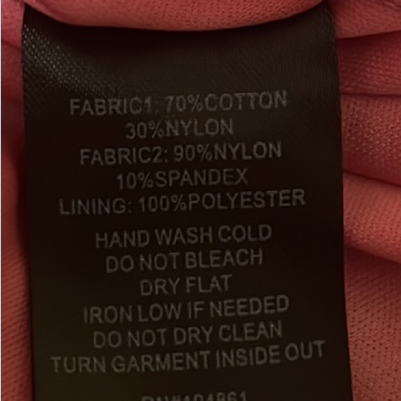 Women’s CLOTHING OBSESSED CO.Halter Neck,Sleeveless, Lace Dress, Black/Pink, 1XL - Picture 4 of 4